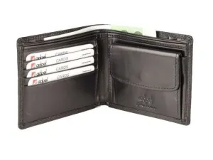 Adpel Dakota Leather Wallet | Black