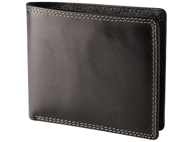 Adpel Dakota Leather Wallet | Black