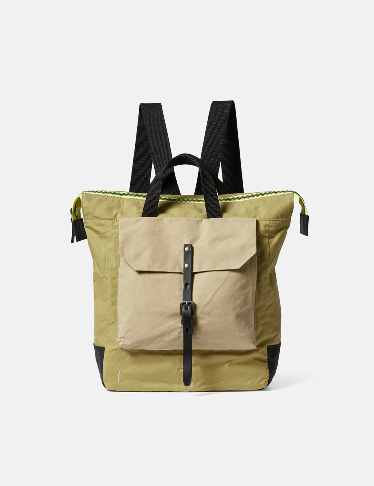 Ally Capellino Frances Rucksack - Pistachio Green