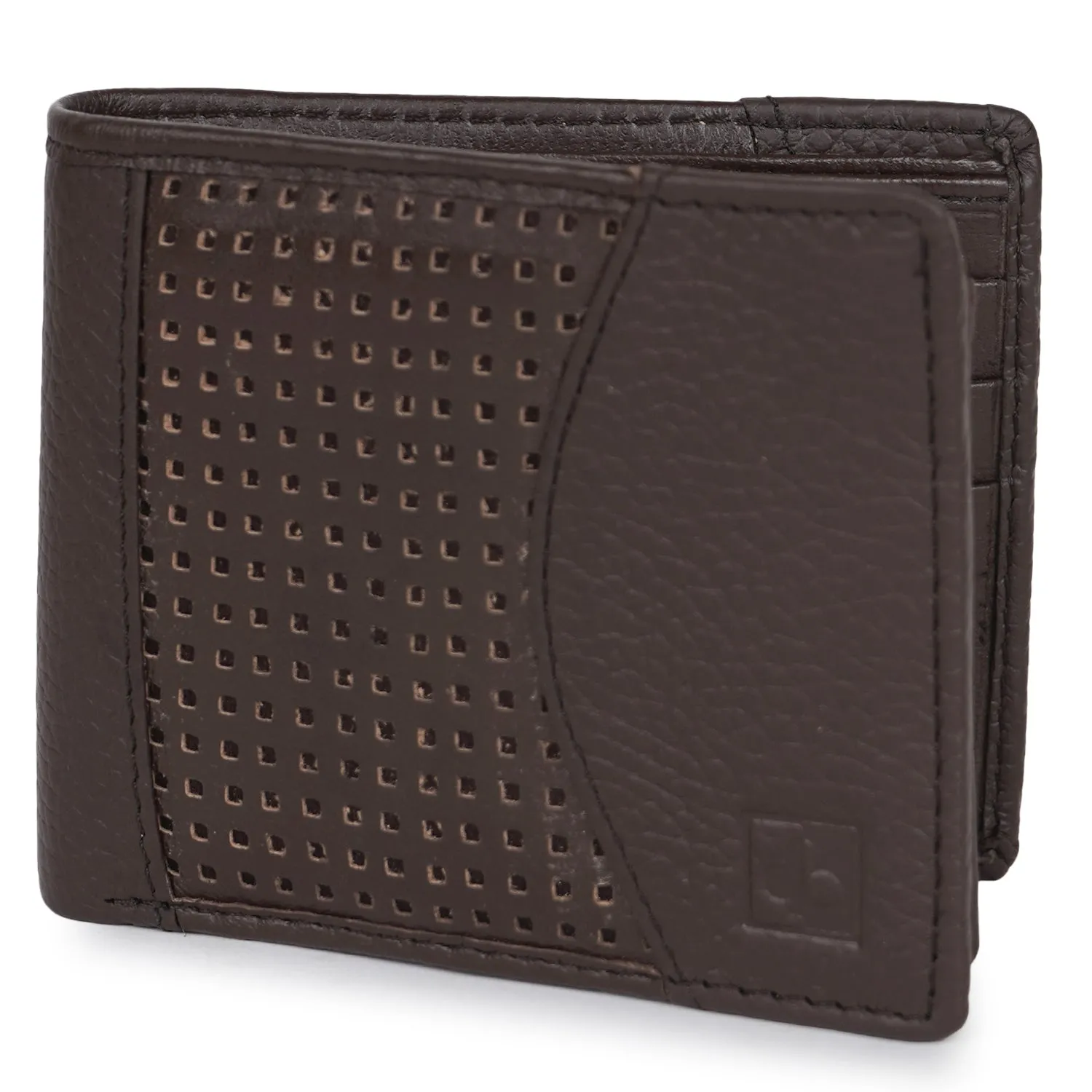 CIMONI Genuine Leather Casual 9 Credit Cards Slots RFID Wallet for Men