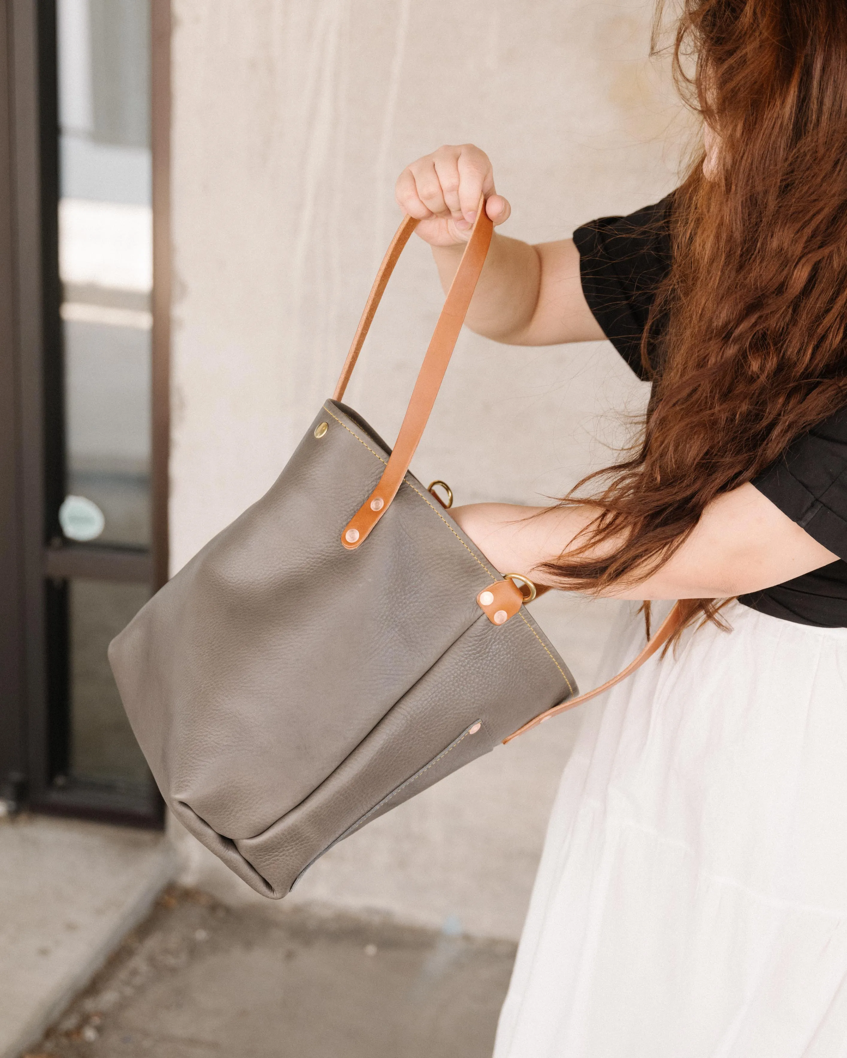 Grey Cypress Travel Tote