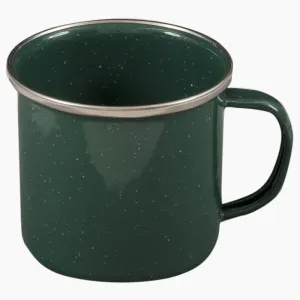 Highlander Deluxe Enamel Mug Green