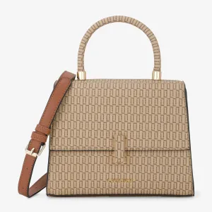 Lavie Luxe Monogram Ipsy24 Taupe Medium Women's Satchel