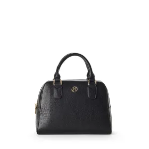 MADELYN Vegan Satchel in Black