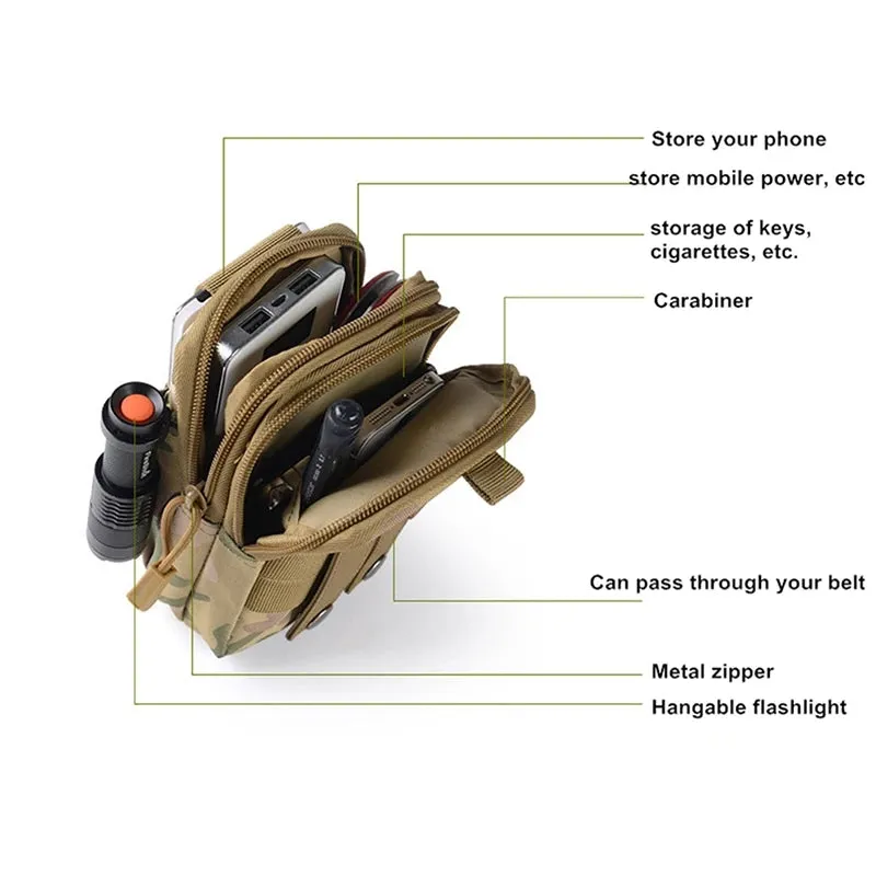 Multi-functional Waist Bag Water Resistant