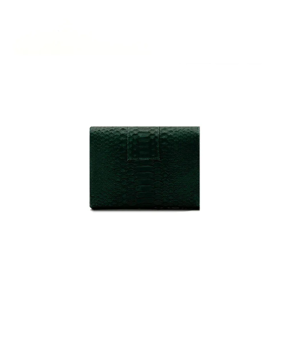 Rita Mini Flat in Forest Green