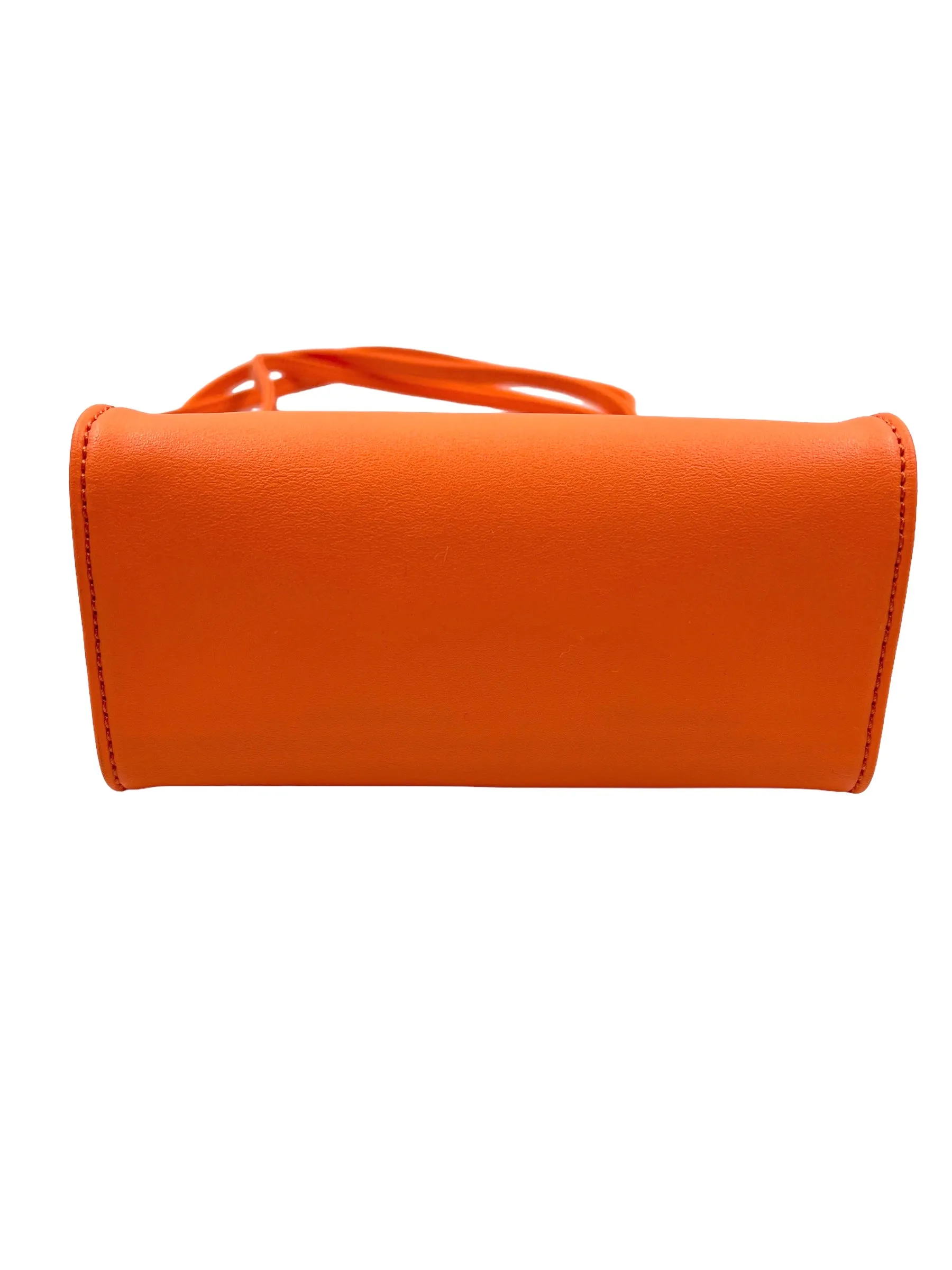 Telfar Orange Small Shopping Tote