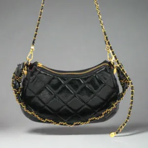 Vern Black Shoulder BC Bag