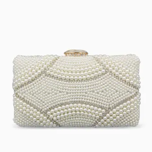 Violeta Pearl Clutch Bag